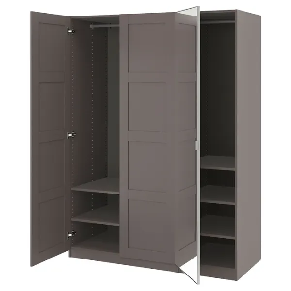 Dulap Ikea Pax/Bergsbo/Aheim 150 x 60 x 201.2 / DSP / Gri închis photo 1