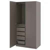 Dulap Ikea Pax/Forsand 100 x 60 x 201.2 / DSP / Gri închis