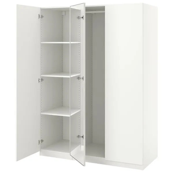 Dulap Ikea Pax/Forsand/Aheim 150 x 60 x 201.2 / DSP / Alb photo 1