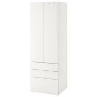 Шкаф Ikea Smastad/Platsa 60 x 57см x 181 / ДСП / Белый