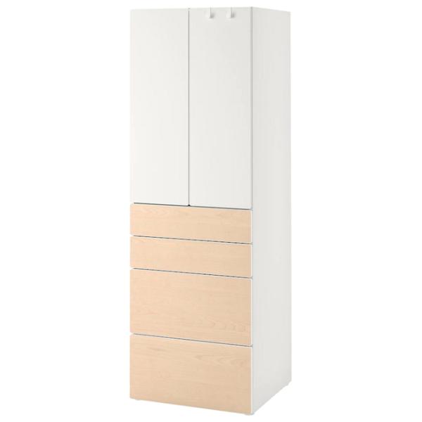 Шкаф Ikea Smastad/Platsa 60 x 42см x 181 / ДСП / Белый photo 1
