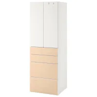 Шкаф Ikea Smastad/Platsa 60 x 42см x 181 / ДСП / Белый
