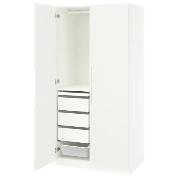Dulap Ikea Pax/Tonstad 100 x 60 x 201.2 / DSP / Alb photo 1