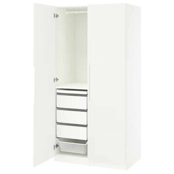 Dulap Ikea Pax/Tonstad 100 x 60 x 201.2 / DSP / Alb photo 1