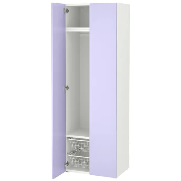 Шкаф Ikea Smastad 60 x 42см x 181 / ДСП / Белый photo 1