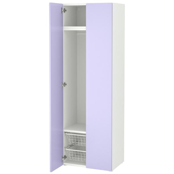 Шкаф Ikea Smastad 60 x 42см x 181 / ДСП / Белый photo 1