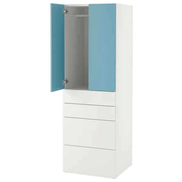 Dulap Ikea Smastad/Platsa 60 x 57 x 181 / DSP / Alb photo 1
