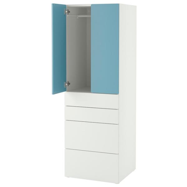 Dulap Ikea Smastad/Platsa 60 x 57 x 181 / DSP / Alb photo 1