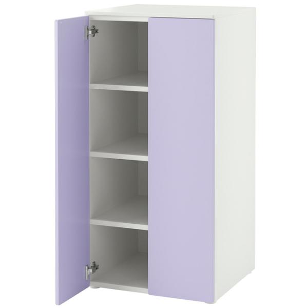 Шкаф Ikea Smastad/Platsa 60 x 57см x 123 / ДСП / Белый photo 1