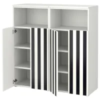 Шкаф Ikea Smastad/Platsa 120 x 42см x 123 / ДСП / Белый