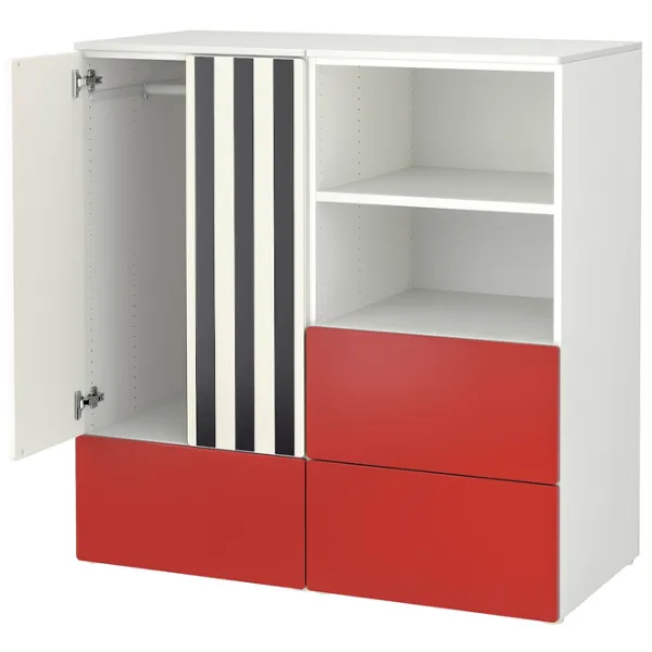 Dulap Ikea Smastad/Platsa 120 x 57 x 123 / DSP / Alb photo 1