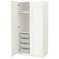 Dulap Ikea Pax/Grimo 100 x 60 x 201.2 / DSP / Alb