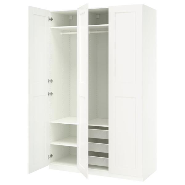 Dulap Ikea Pax/Grimo 150 x 60 x 236.4 / DSP / Alb photo 1
