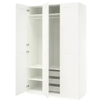 Dulap Ikea Pax/Grimo 150 x 60 x 236.4 / DSP / Alb