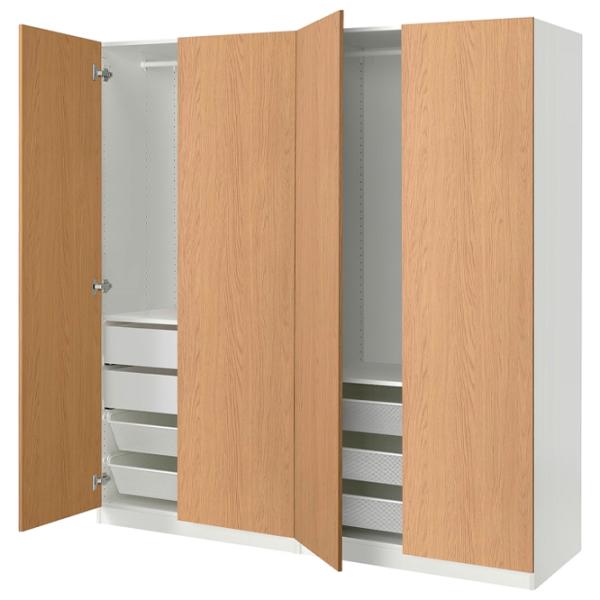 Dulap Ikea Pax/Storklinta 200 x 66 x 201.2 / DSP / Alb photo 1