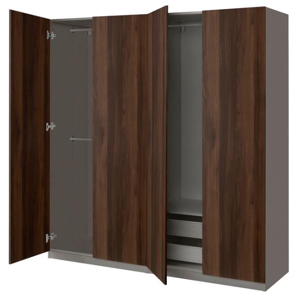 Dulap Ikea Pax/Storklinta 200 x 60 x 201.2 / DSP / Gri închis photo 1