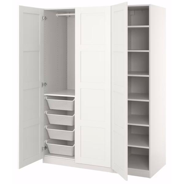Dulap Ikea Pax/Bergsbo 150 x 60 x 201.2 / DSP / Alb photo 1