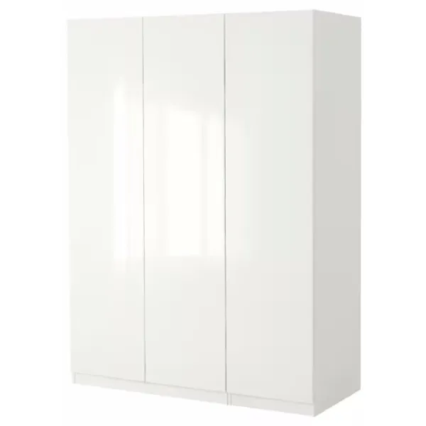 Шкаф Ikea Pax/Fardal 150 x 60см x 201.2 / ДСП / Белый photo 1