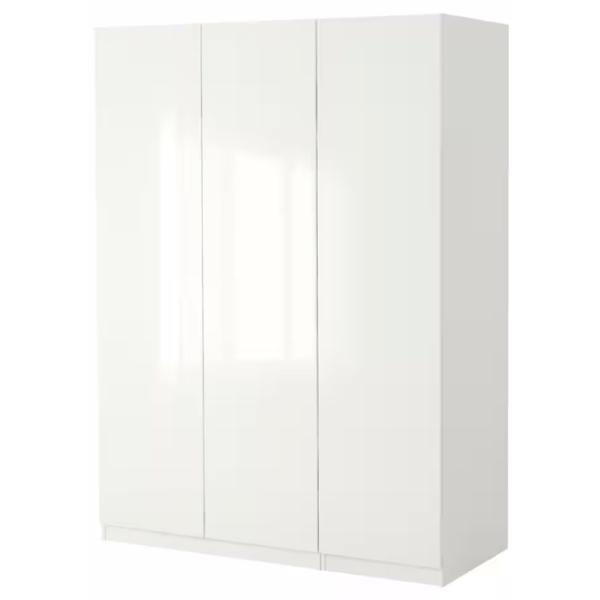 Шкаф Ikea Pax/Fardal 150 x 60см x 201.2 / ДСП / Белый photo 1