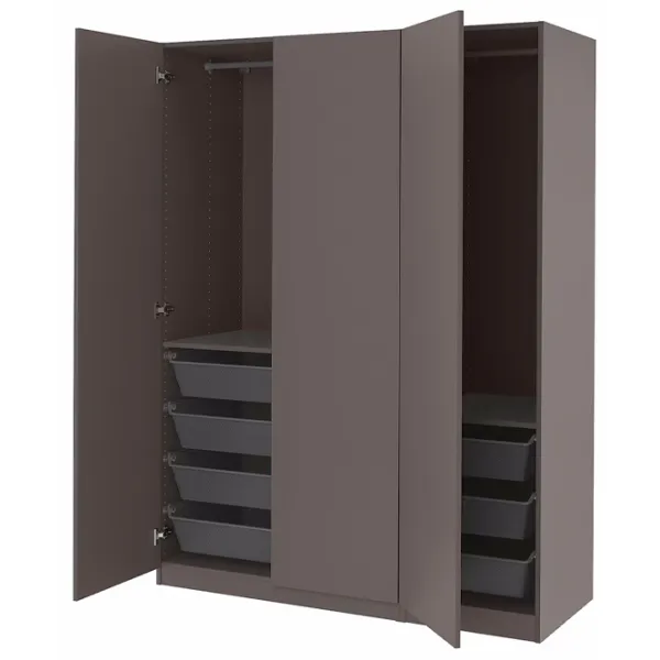 Dulap Ikea Pax/Forsand 150 x 60 x 201.2 / DSP / Gri închis photo 1