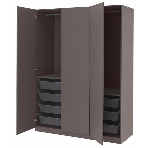 Dulap Ikea Pax/Forsand 150 x 60 x 201.2 / DSP / Gri închis photo 1