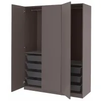 Dulap Ikea Pax/Forsand 150 x 60 x 201.2 / DSP / Gri închis