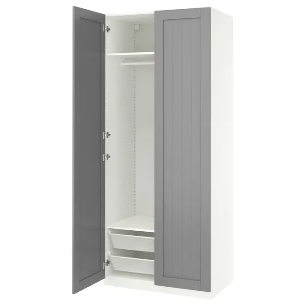 Dulap Ikea Pax/Gullaberg 100 x 60 x 236.4 / DSP / Alb photo 1 Dulap Ikea Pax/Gullaberg 100 x 60 x 236.4 / DSP / Alb photo 1