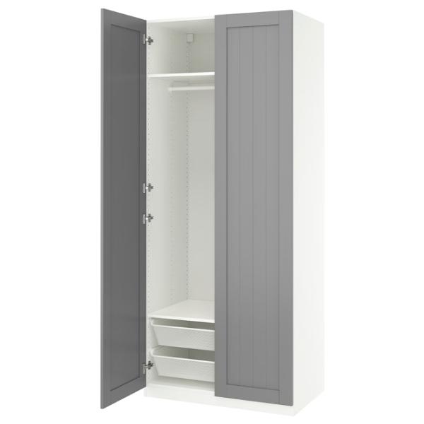 Dulap Ikea Pax/Gullaberg 100 x 60 x 236.4 / DSP / Alb photo 1 Dulap Ikea Pax/Gullaberg 100 x 60 x 236.4 / DSP / Alb photo 1