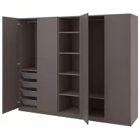 Dulap Ikea Pax/Forsand 250 x 60 x 201.2 / DSP / Gri închis