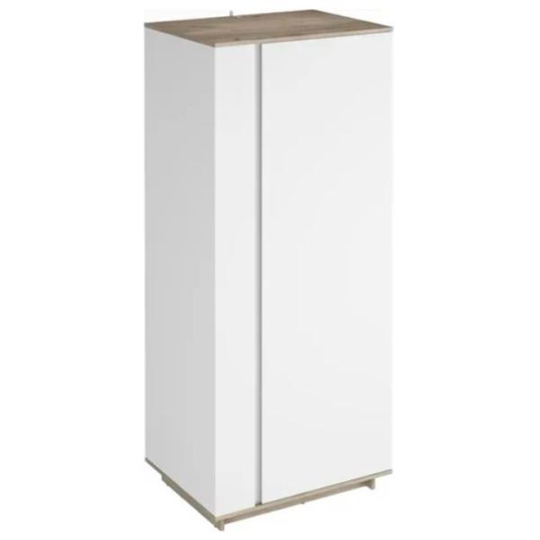 Шкаф Magnus Concept 80 x 60см x 200 / ДСП / Нимфея альба - Крафт серый photo 1