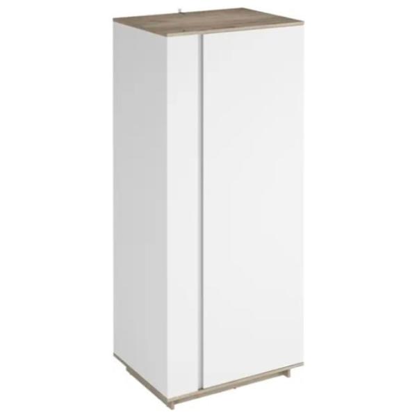 Dulap Magnus Concept 80 x 60 x 200 / DSP / Nimfea alb - Craft gri photo 1 Dulap Magnus Concept 80 x 60 x 200 / DSP / Nimfea alb - Craft gri photo 1