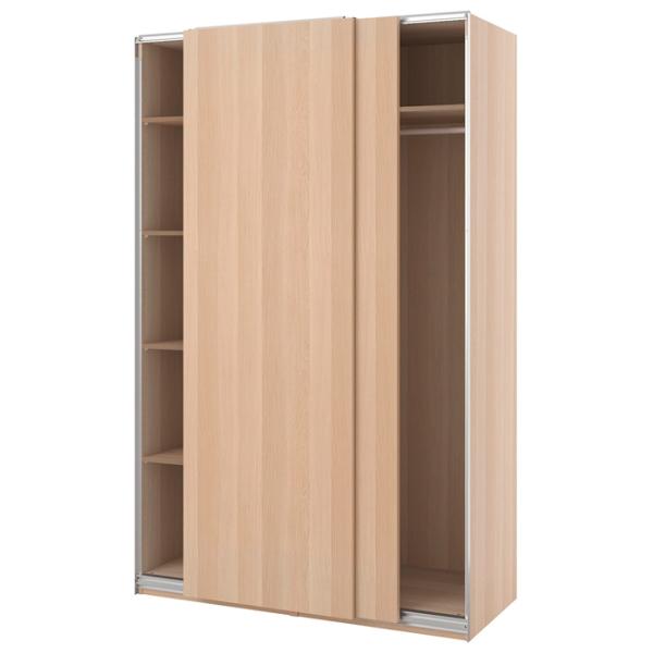 Шкаф Ikea Pax/Hasvik 150 x 66см x 236.4 / ДСП / Дуб photo 1