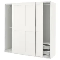 Dulap Ikea Pax/Grimo 200 x 66 x 201.2 / DSP / Alb