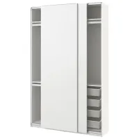 Dulap Ikea Pax/Hasvik 150 x 44 x 236.4 / DSP / Alb