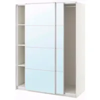 Шкаф Ikea Pax/Auli 150 x 66см x 201 / ДСП / Белый