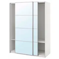 Шкаф Ikea Pax/Auli 150 x 66см x 201 / ДСП / Белый