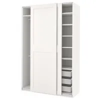 Dulap Ikea Pax/Grimo 150 x 66 x 236 / DSP / Alb