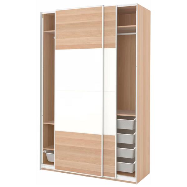 Dulap Ikea Pax/Mehamn 150 x 66 x 236.4 / DSP / Alb photo 1