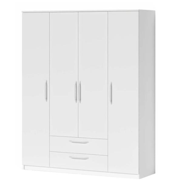 Dulap Fabrik Home Linia №1 160 x 50 x 200 / PAL / Frasin alb photo 1