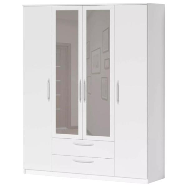Шкаф Fabrik Home Linia №1 160 x 50см x 200 / ЛДСП / Белый ясень photo 1