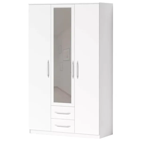 Dulap Fabrik Home Linia №1 120 x 50 x 200 / PAL / Frasin alb photo 1
