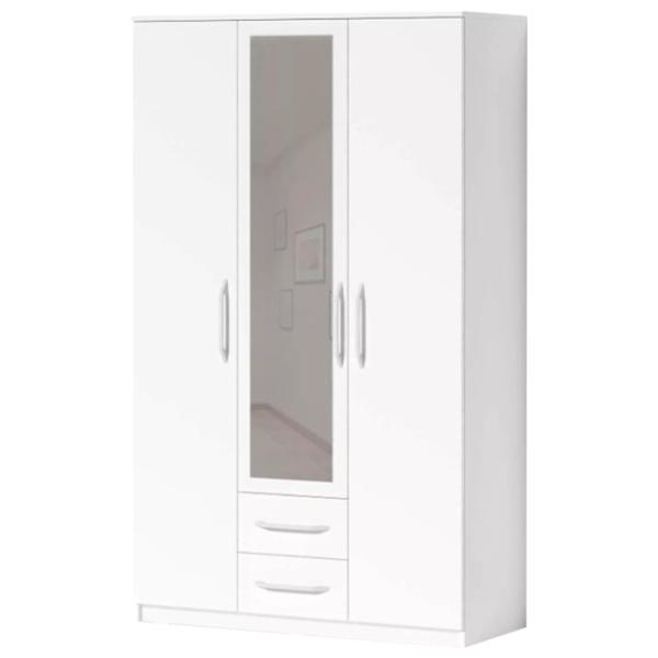 Dulap Fabrik Home Linia №1 120 x 50 x 200 / PAL / Frasin alb photo 1