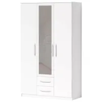 Dulap Fabrik Home Linia №1 120 x 50 x 200 / PAL / Frasin alb