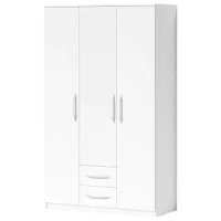 Dulap Fabrik Home Linia №1 120 x 50 x 200 / PAL / Frasin alb