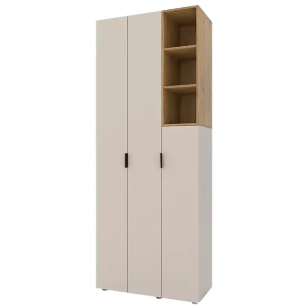 Шкаф Nex Home A003R 90 x 42см x 230 / ЛДСП / Кашемир photo 1