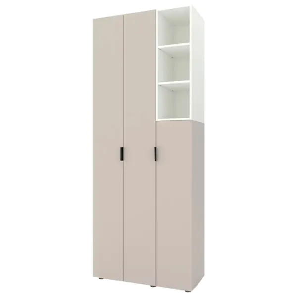 Dulap Nex Home A003R 90 x 42 x 230 / PAL / White Snow photo 1