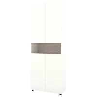 Dulap Nex Home B002 80 x 35 x 213 / PAL / Alb
