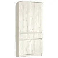 Dulap Modern Komfi 80 x 40 x 200 / DSP / Stejar Craft Alb