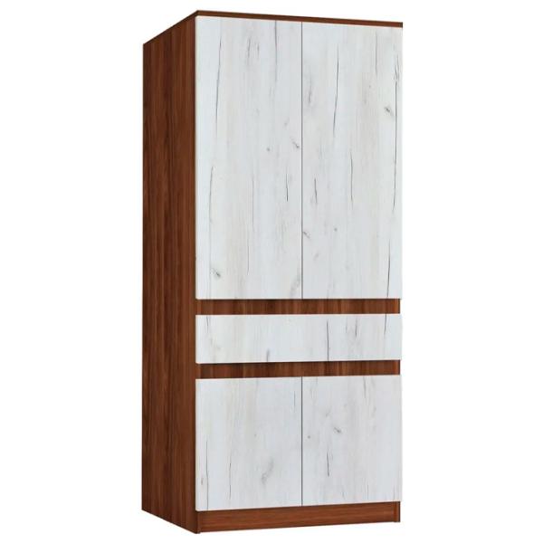 Dulap Modern Komfi 80 x 40 x 200 / DSP / Brandy Castello Oak photo 1
