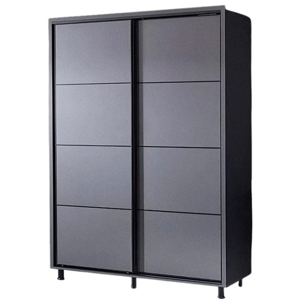 Шкаф Ambianta Torino 180 x 58см x 224 / ДСП / Графитовый photo 1